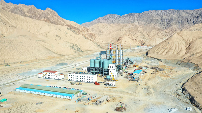 Golmud Daily Production of 800 Tons of Quicklime Project