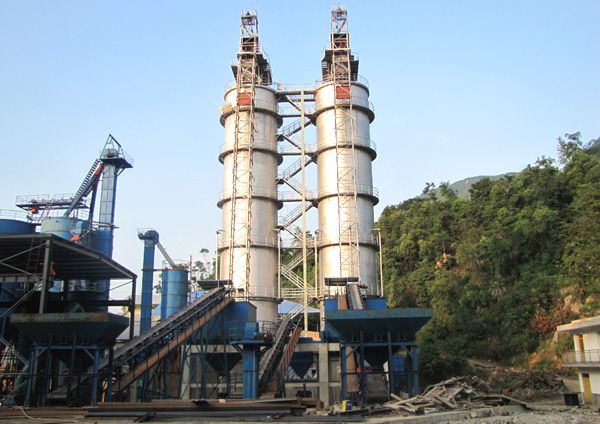 Chongqing Hechuan Sanhui 500-ton lime kiln
