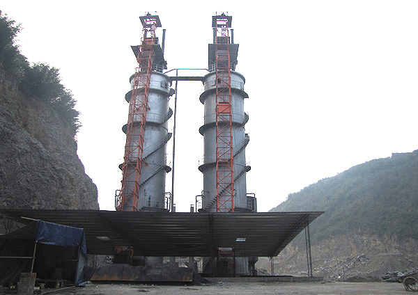 Chongqing Wansheng Yudun 400-ton lime kiln