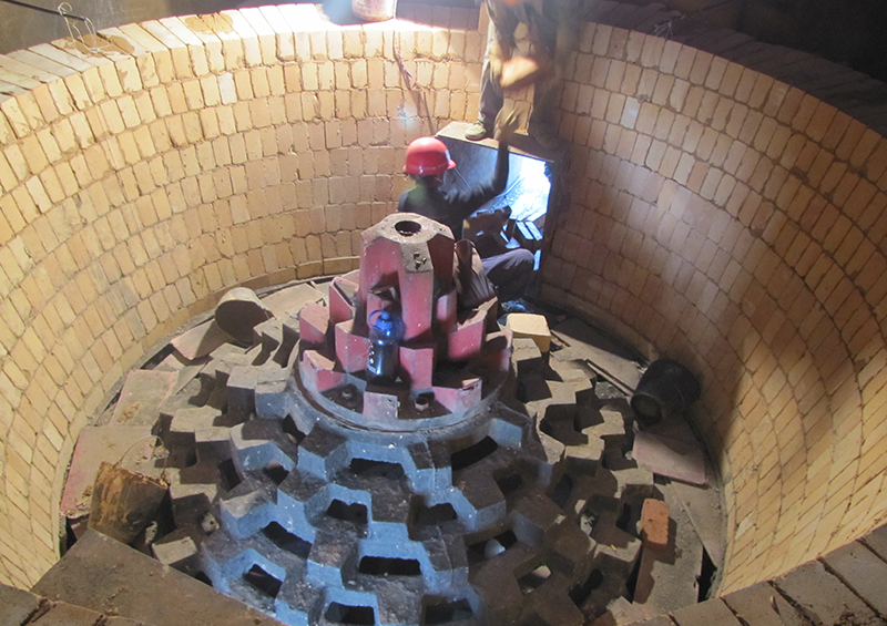 Environmentally friendly lime kiln 14